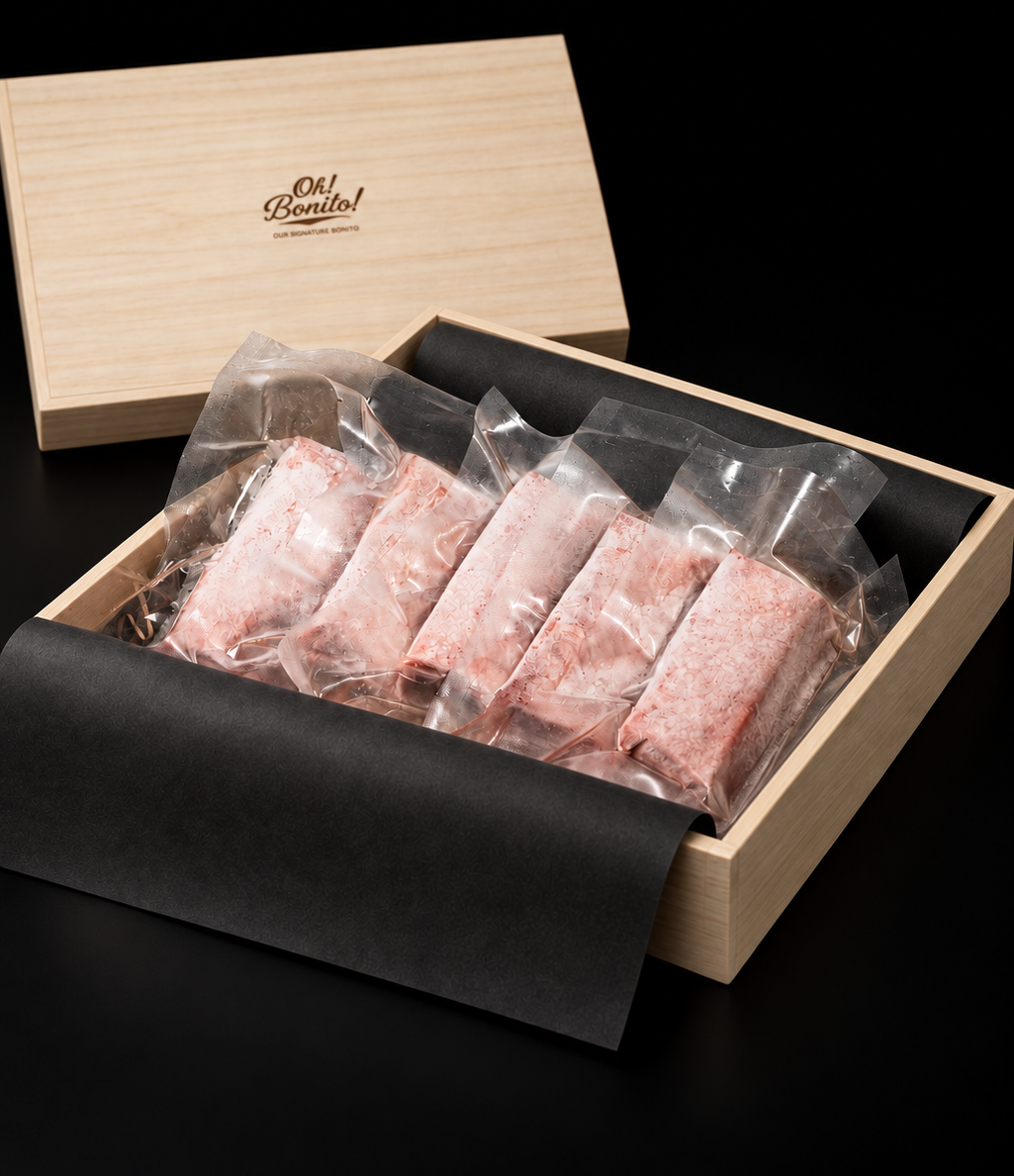 【2026年お歳暮予約】Oh! Bonito! 戻り鰹PREMIUMボックス(100g 5柵入り)