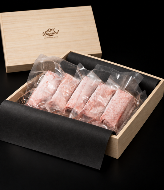 【2026年お歳暮予約】Oh! Bonito! 戻り鰹PREMIUMボックス(100g 5柵入り)